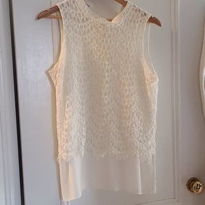 Off white top
